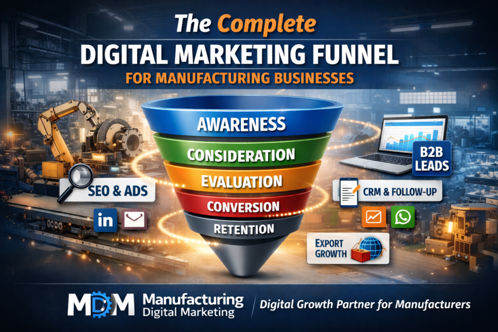 The Complete Digital Marketing Funnel for Manufacturing Businesses
