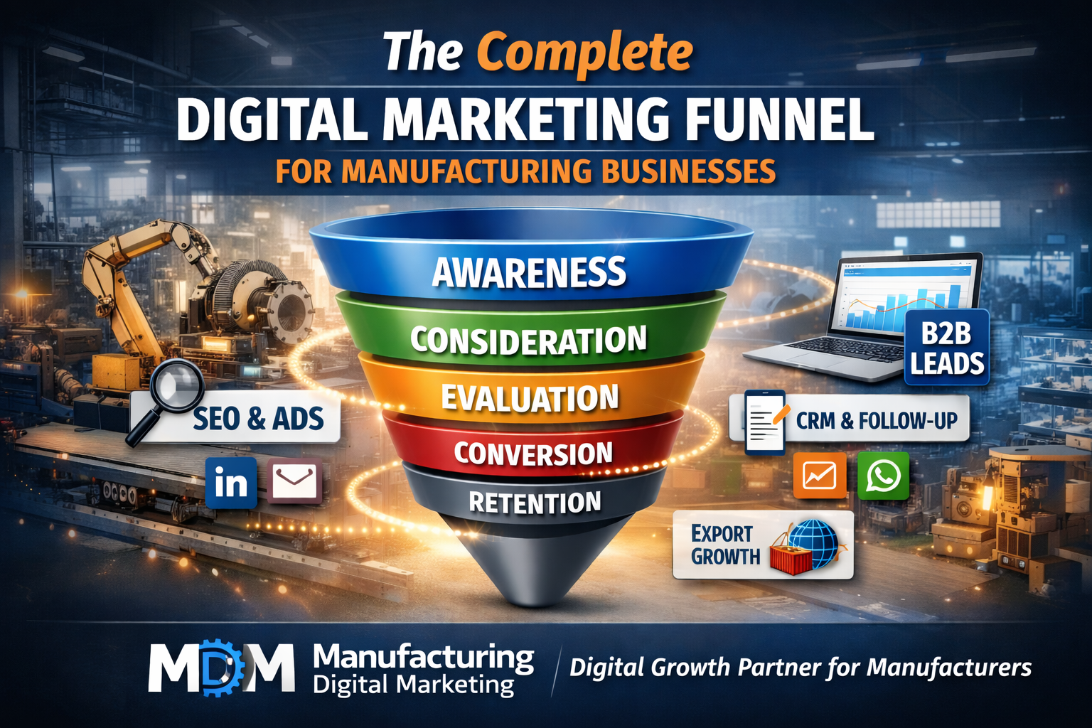 The Complete Digital Marketing Funnel for Manufacturing Businesses